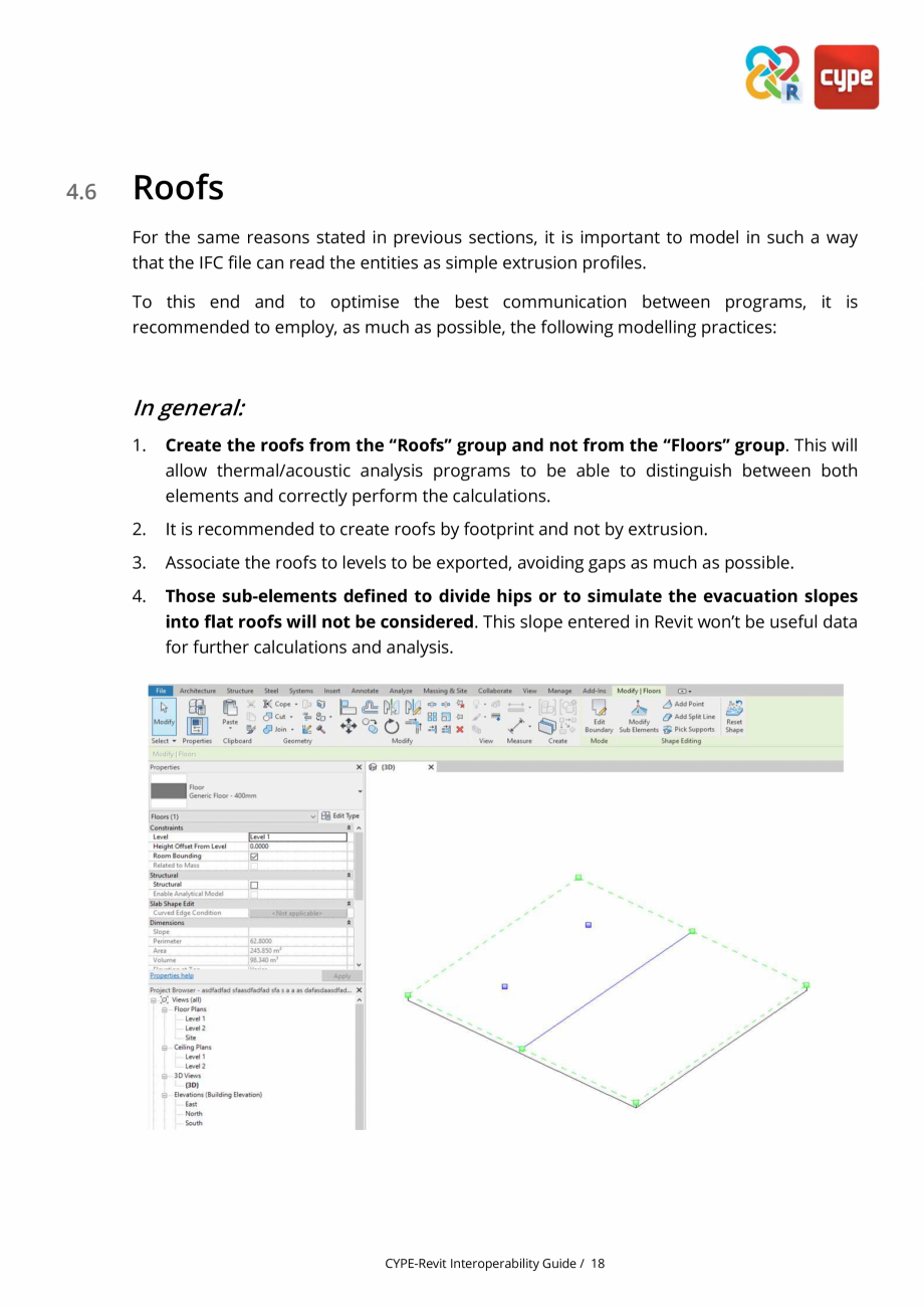 Pagina 18-Ghid de interoperabilitate CYPE - REVIT CYPE Catalog, brosura Engleza mal analysis as well as the...