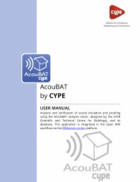 AcouBAT by CYPE - Manual de utilizare