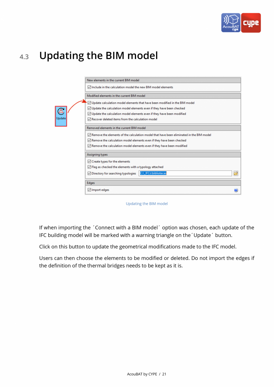 Pagina 21-AcouBAT by CYPE - Manual de utilizare CYPE Instructiuni montaj, utilizare Engleza 