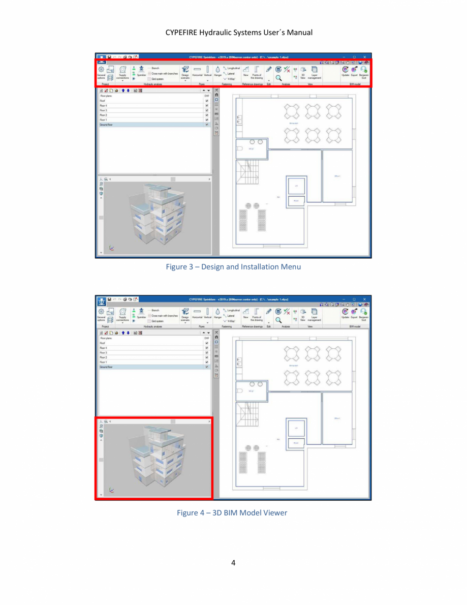 Pagina 6-CYPEFIRE Hydraulic Systems - Manual de utilizare CYPE Instructiuni montaj, utilizare Engleza  manual...