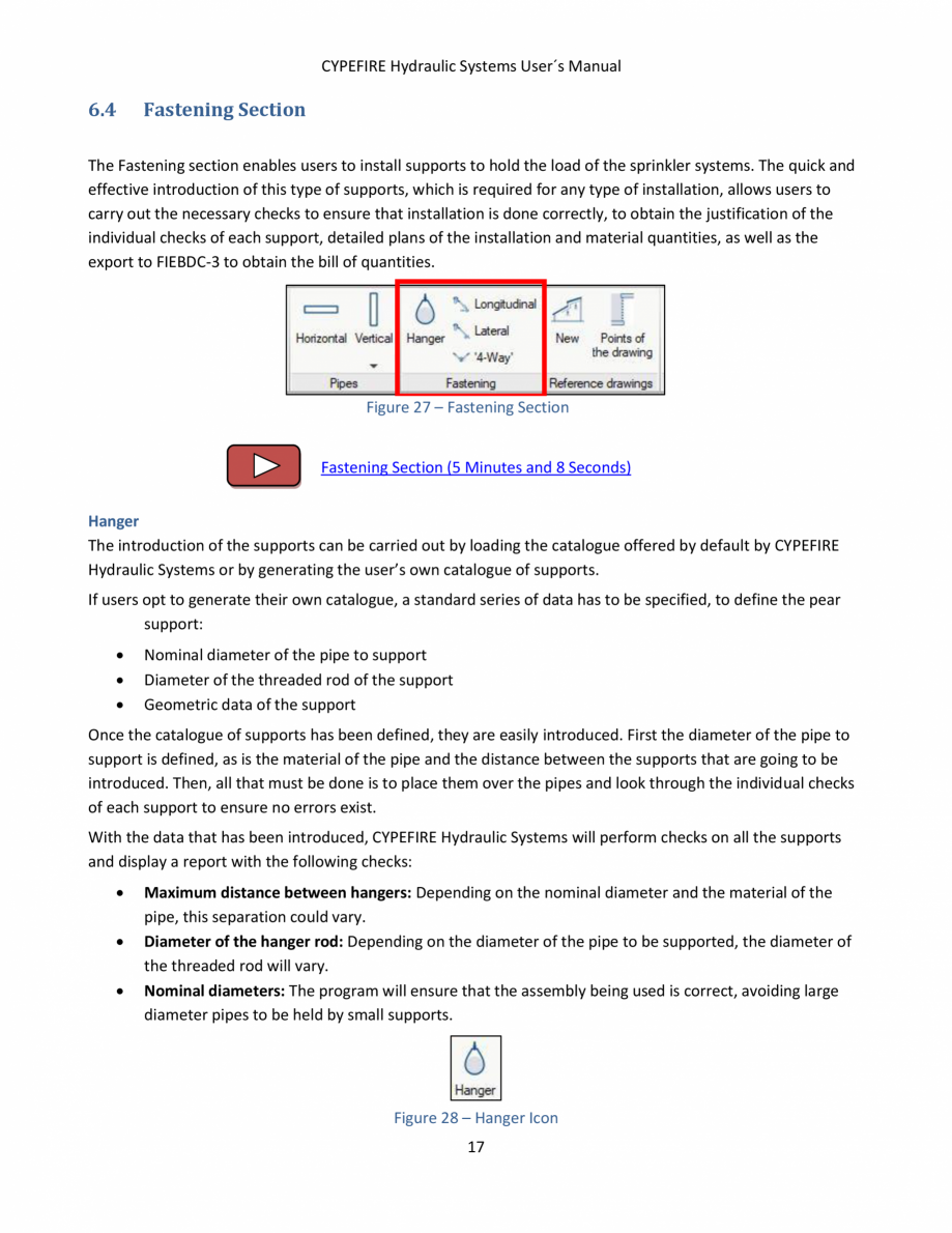 Pagina 19-CYPEFIRE Hydraulic Systems - Manual de utilizare CYPE Instructiuni montaj, utilizare Engleza en...