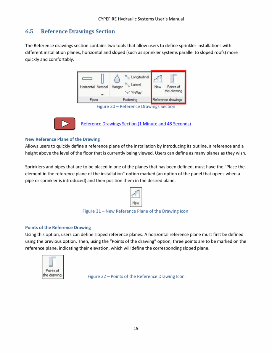 Pagina 21-CYPEFIRE Hydraulic Systems - Manual de utilizare CYPE Instructiuni montaj, utilizare Engleza t of...