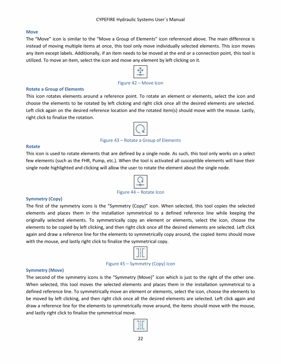 Pagina 24-CYPEFIRE Hydraulic Systems - Manual de utilizare CYPE Instructiuni montaj, utilizare Engleza the...