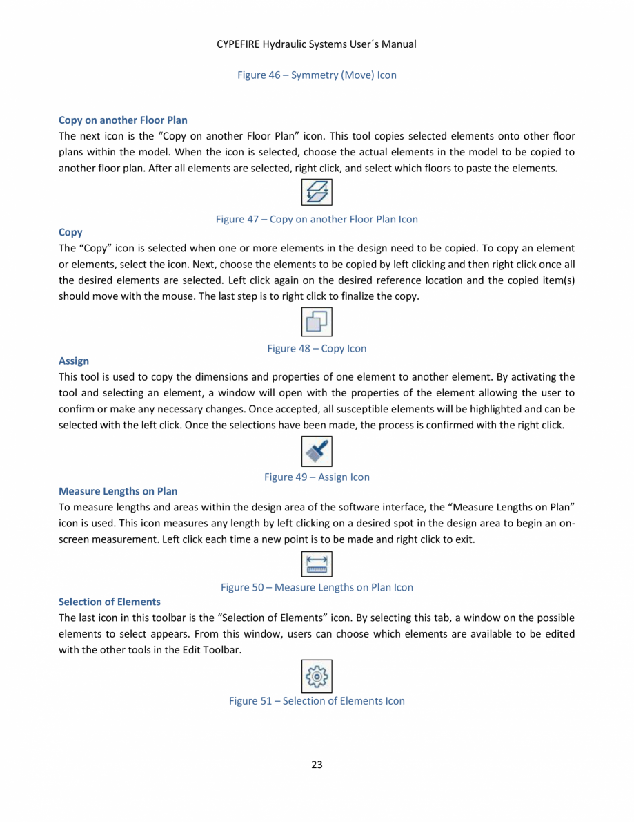 Pagina 25-CYPEFIRE Hydraulic Systems - Manual de utilizare CYPE Instructiuni montaj, utilizare Engleza 
With...