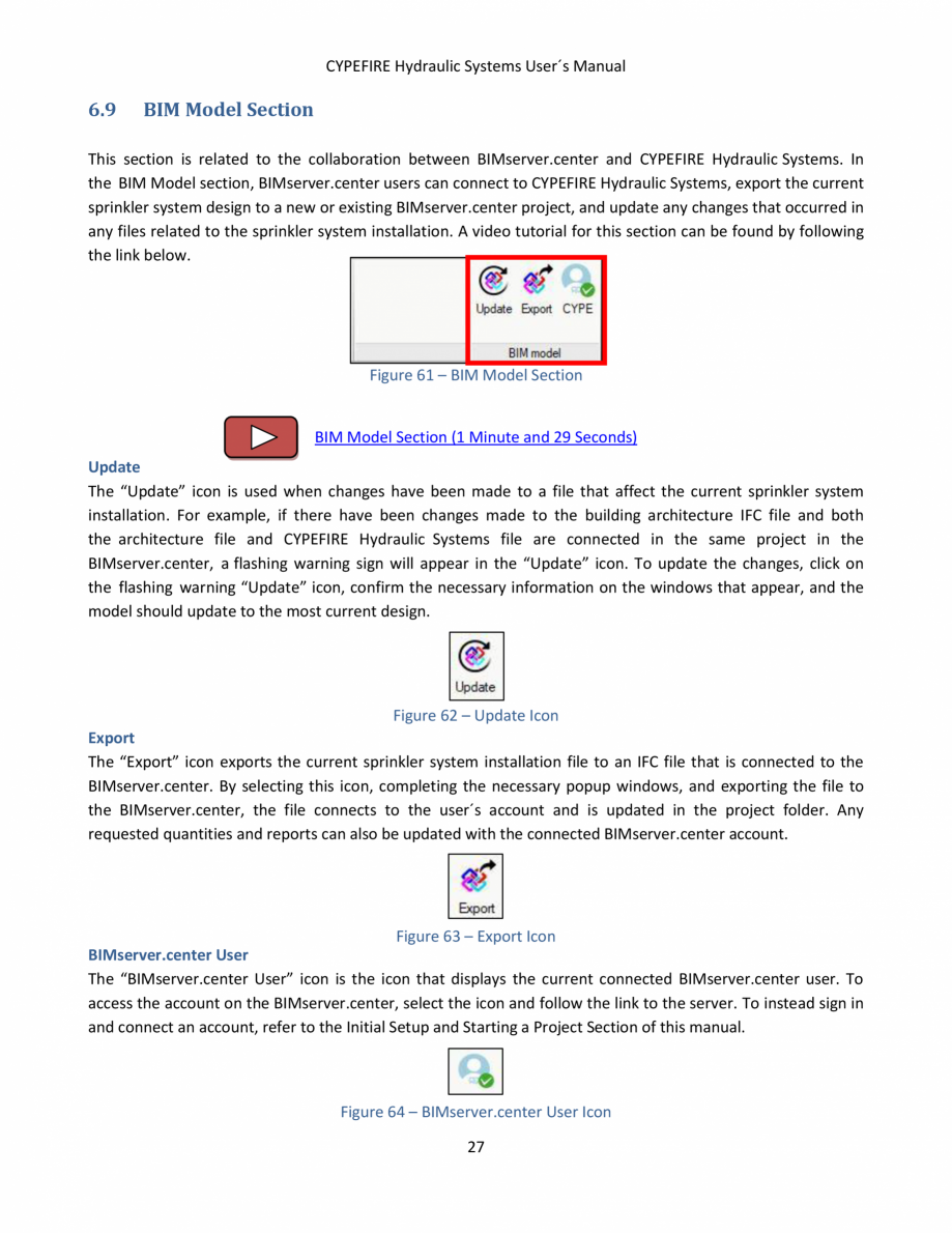 Pagina 29-CYPEFIRE Hydraulic Systems - Manual de utilizare CYPE Instructiuni montaj, utilizare Engleza s users...