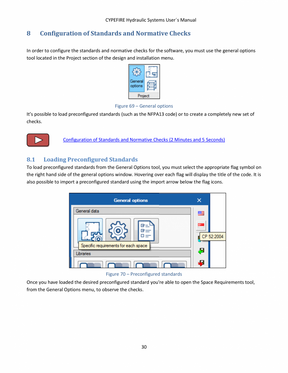 Pagina 32-CYPEFIRE Hydraulic Systems - Manual de utilizare CYPE Instructiuni montaj, utilizare Engleza ight...