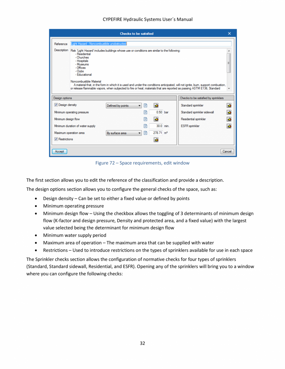 Pagina 34-CYPEFIRE Hydraulic Systems - Manual de utilizare CYPE Instructiuni montaj, utilizare Engleza ted...