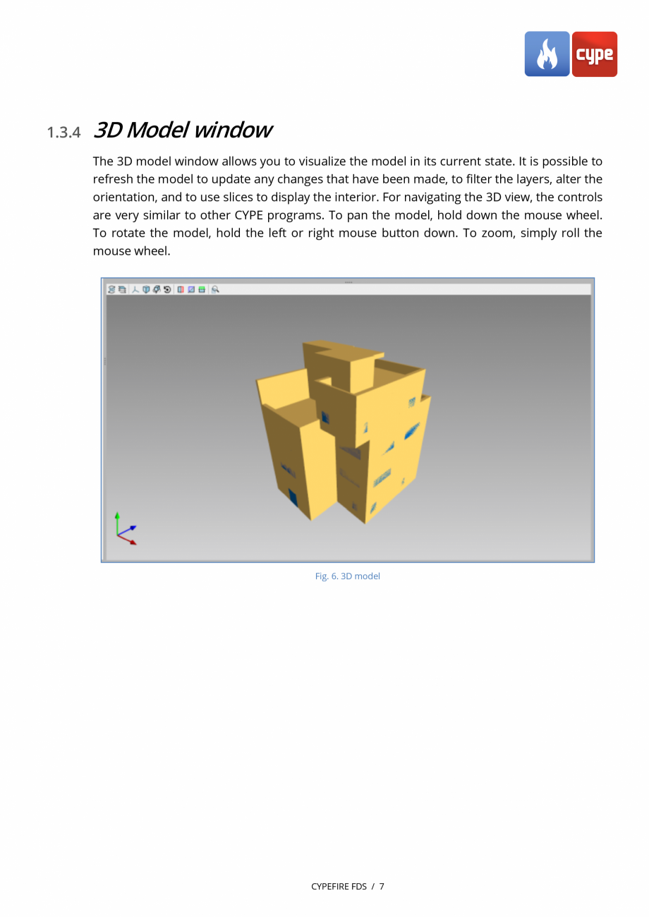 Pagina 6-CYPEFIRE FDS - Manual de utilizare CYPE Instructiuni montaj, utilizare Engleza er.center can be...
