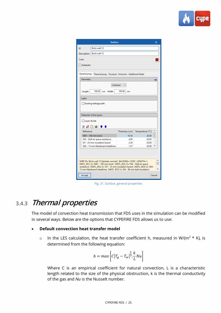 Pagina 24-CYPEFIRE FDS - Manual de utilizare CYPE Instructiuni montaj, utilizare Engleza e Products tab.
These...