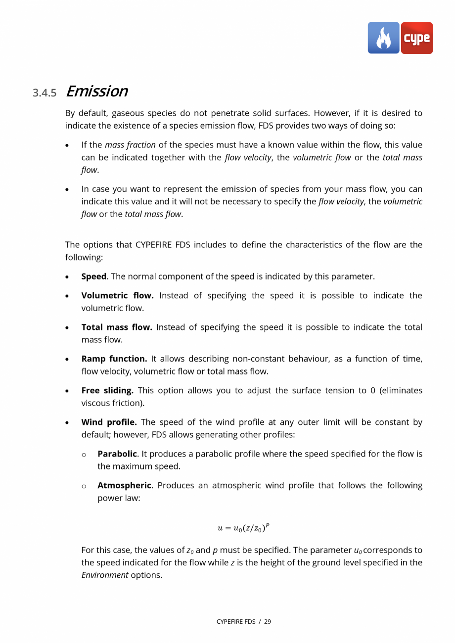 Pagina 28-CYPEFIRE FDS - Manual de utilizare CYPE Instructiuni montaj, utilizare Engleza  dimensions of
the...