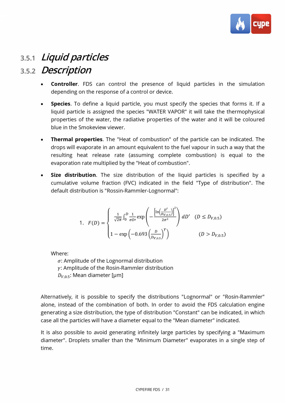 Pagina 30-CYPEFIRE FDS - Manual de utilizare CYPE Instructiuni montaj, utilizare Engleza 𝑐𝑝 ∗ 𝑢𝜏...