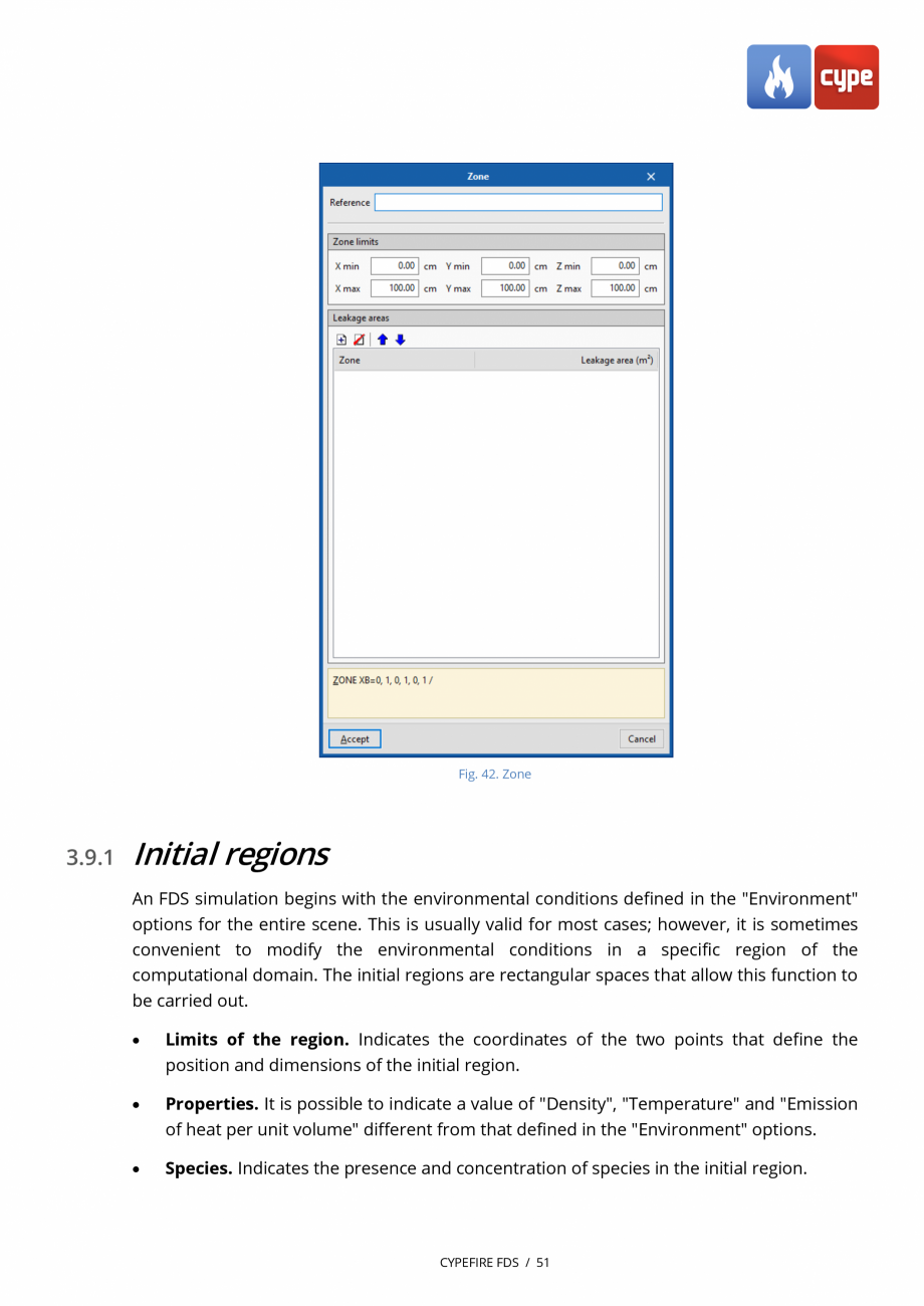 Pagina 51-CYPEFIRE FDS - Manual de utilizare CYPE Instructiuni montaj, utilizare Engleza indicated.
The angles...