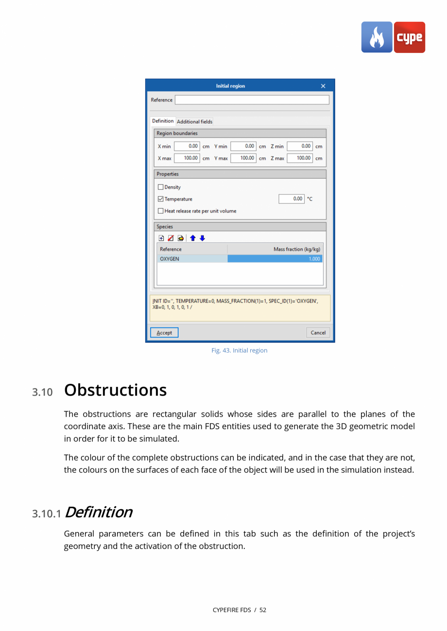 Pagina 52-CYPEFIRE FDS - Manual de utilizare CYPE Instructiuni montaj, utilizare Engleza ilar to sprinklers,...
