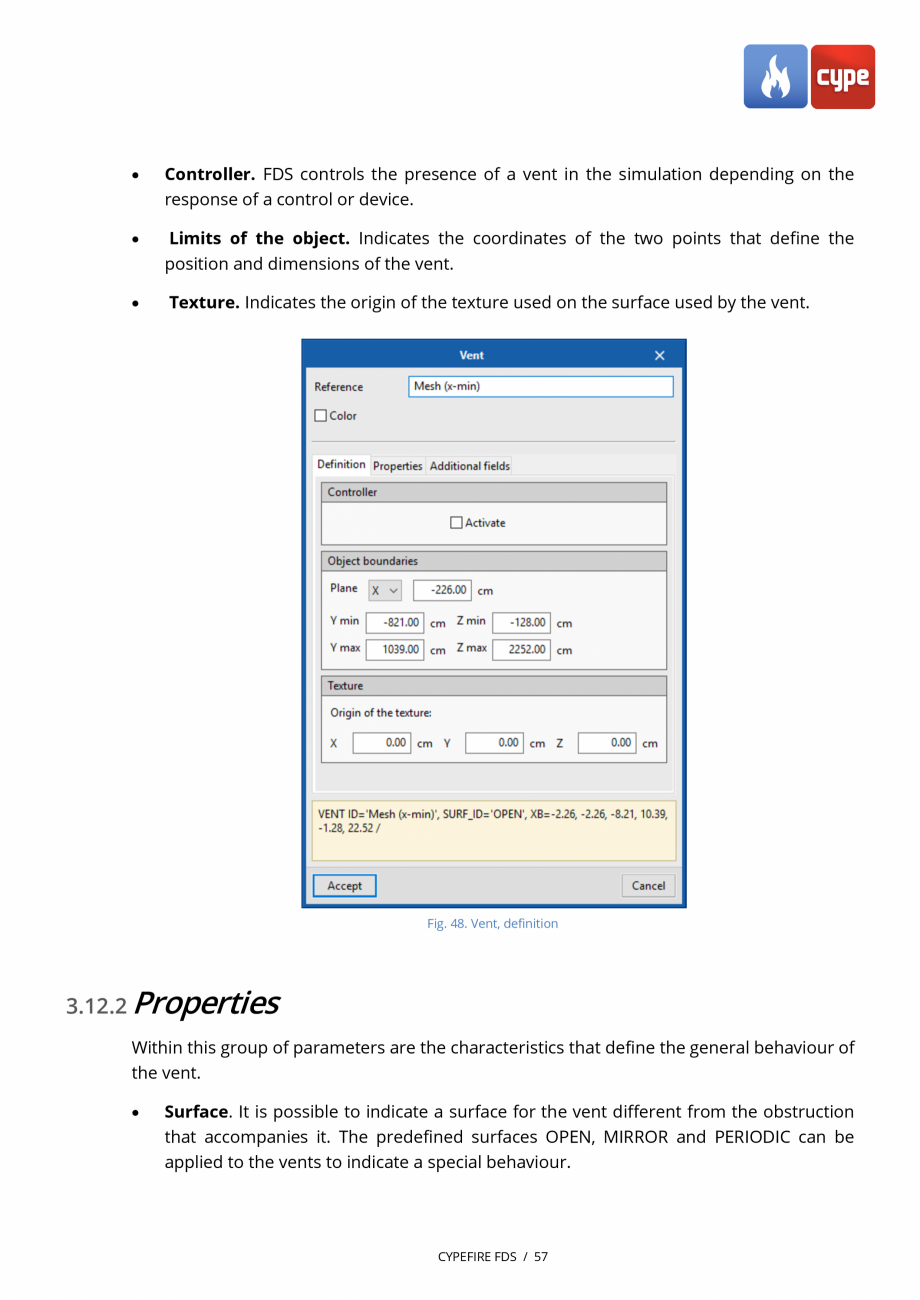 Pagina 57-CYPEFIRE FDS - Manual de utilizare CYPE Instructiuni montaj, utilizare Engleza  this is not desired,...