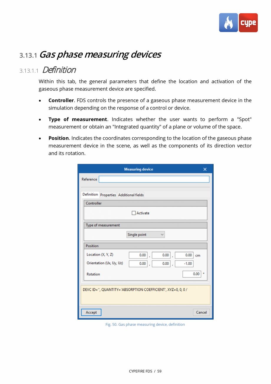 Pagina 59-CYPEFIRE FDS - Manual de utilizare CYPE Instructiuni montaj, utilizare Engleza used to model...