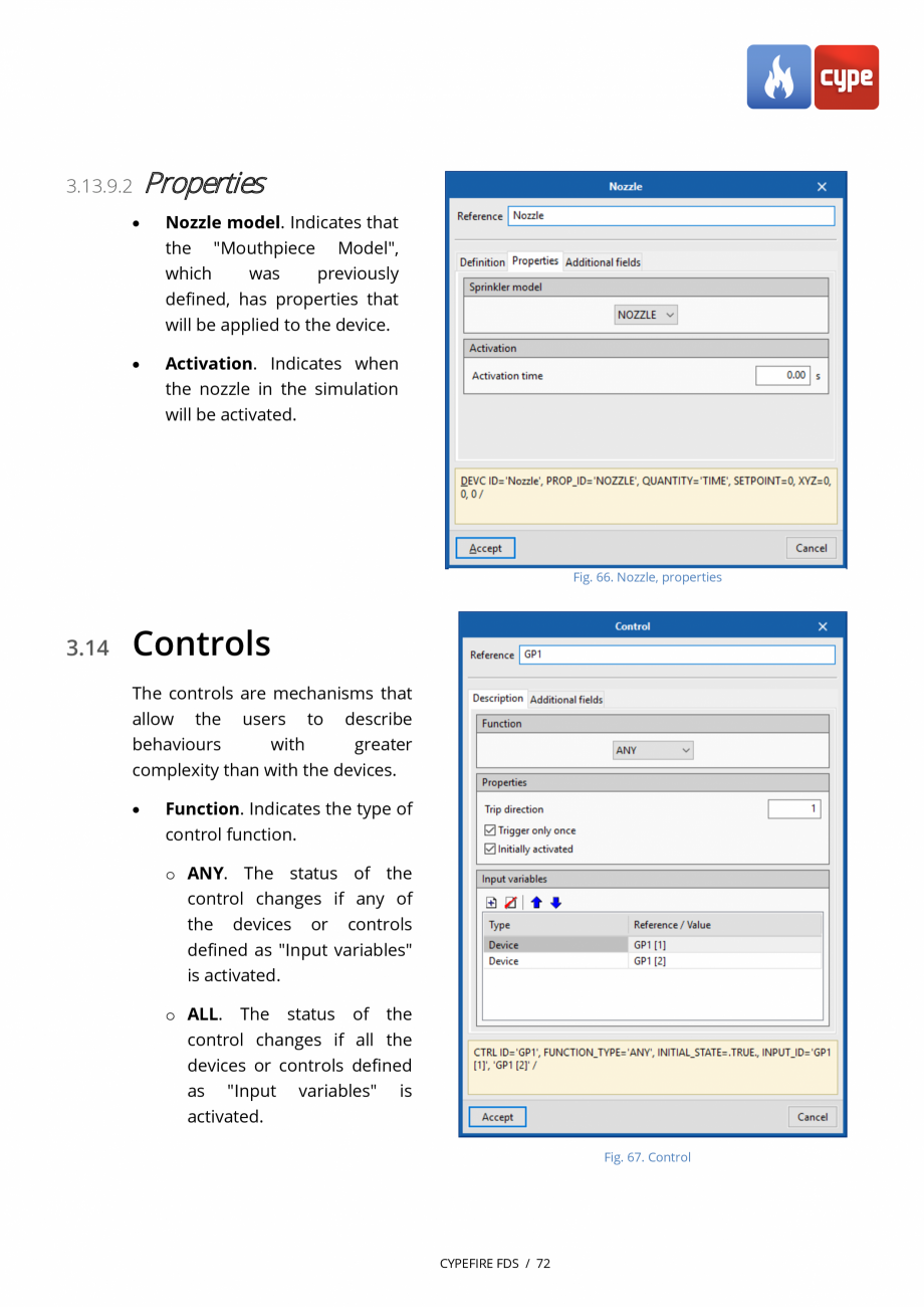 Pagina 72-CYPEFIRE FDS - Manual de utilizare CYPE Instructiuni montaj, utilizare Engleza ables
