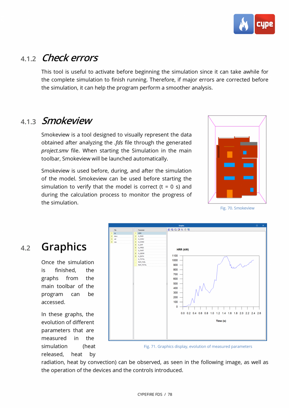 Pagina 78-CYPEFIRE FDS - Manual de utilizare CYPE Instructiuni montaj, utilizare Engleza re beginning the...