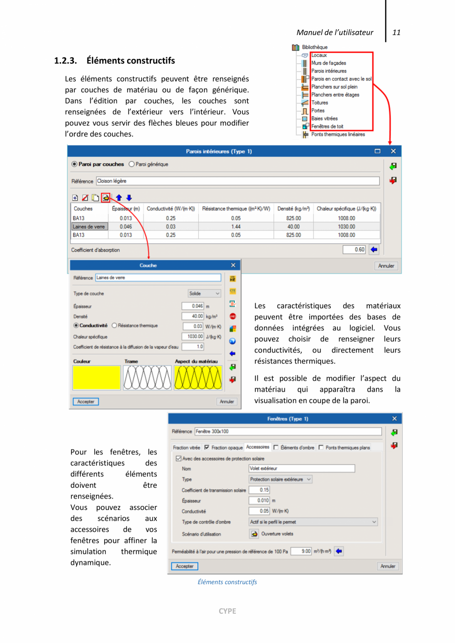 Pagina 11-CYPETHERM EPlus - Manual de utilizare CYPE Instructiuni montaj, utilizare Engleza rescence des...