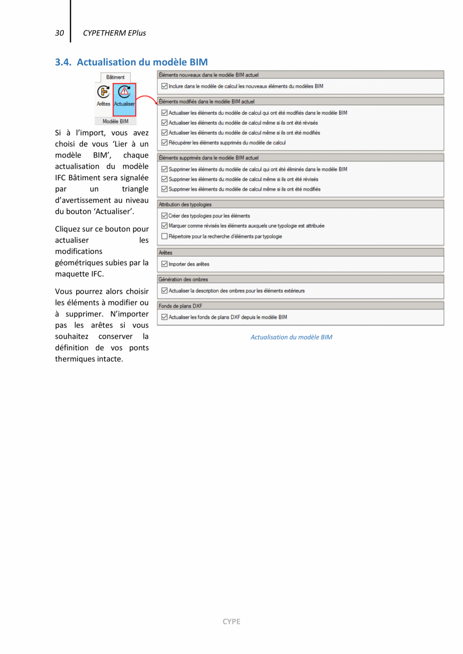 Pagina 30-CYPETHERM EPlus - Manual de utilizare CYPE Instructiuni montaj, utilizare Engleza 