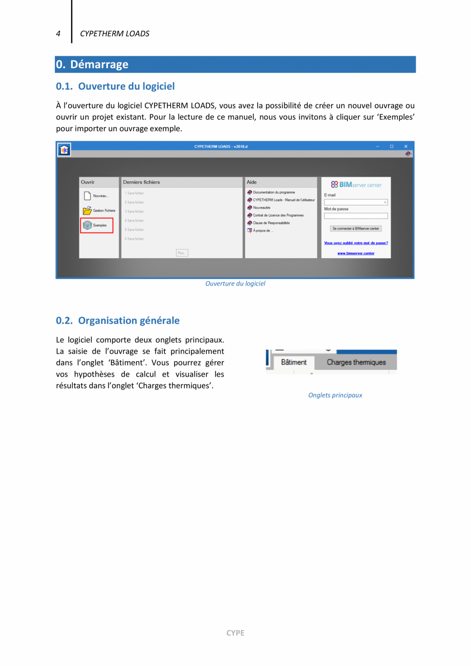 Pagina 4-CYPETHERM Loads - Manual de utilizare CYPE Instructiuni montaj, utilizare Engleza .....................