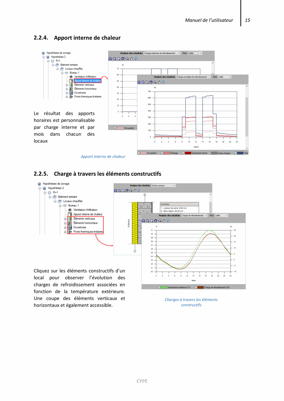 Pagina 15-CYPETHERM Loads - Manual de utilizare CYPE Instructiuni montaj, utilizare Engleza d’évolution des...