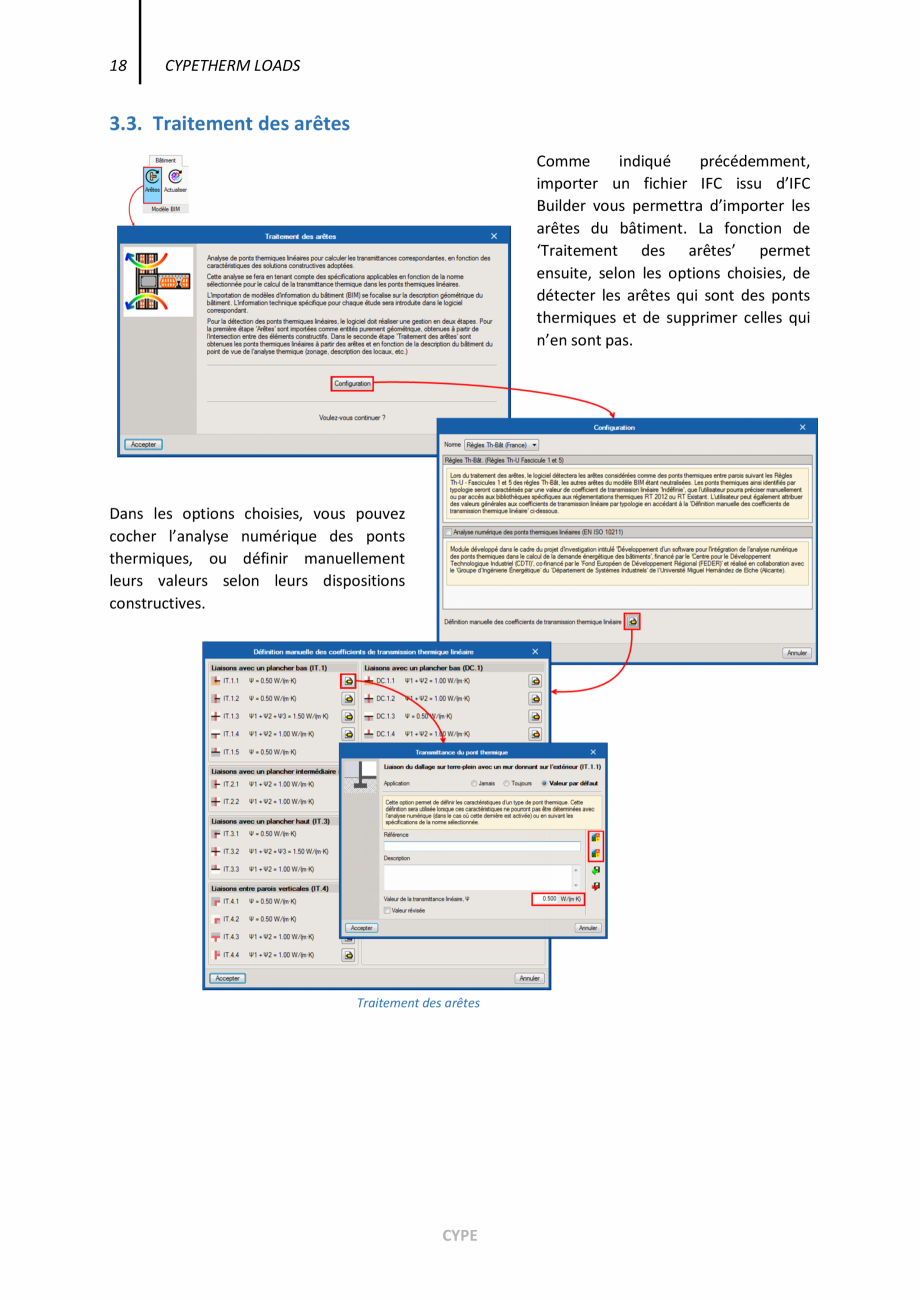 Pagina 18-CYPETHERM Loads - Manual de utilizare CYPE Instructiuni montaj, utilizare Engleza s la
bibliothèque...