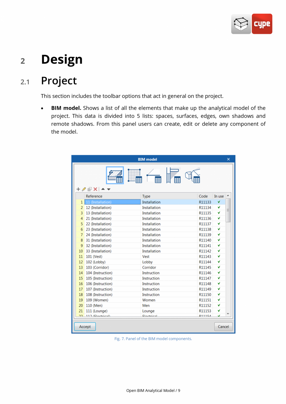 Pagina 9-Open BIM Analytical Model - Manual de utilizare CYPE Instructiuni montaj, utilizare Engleza you to...
