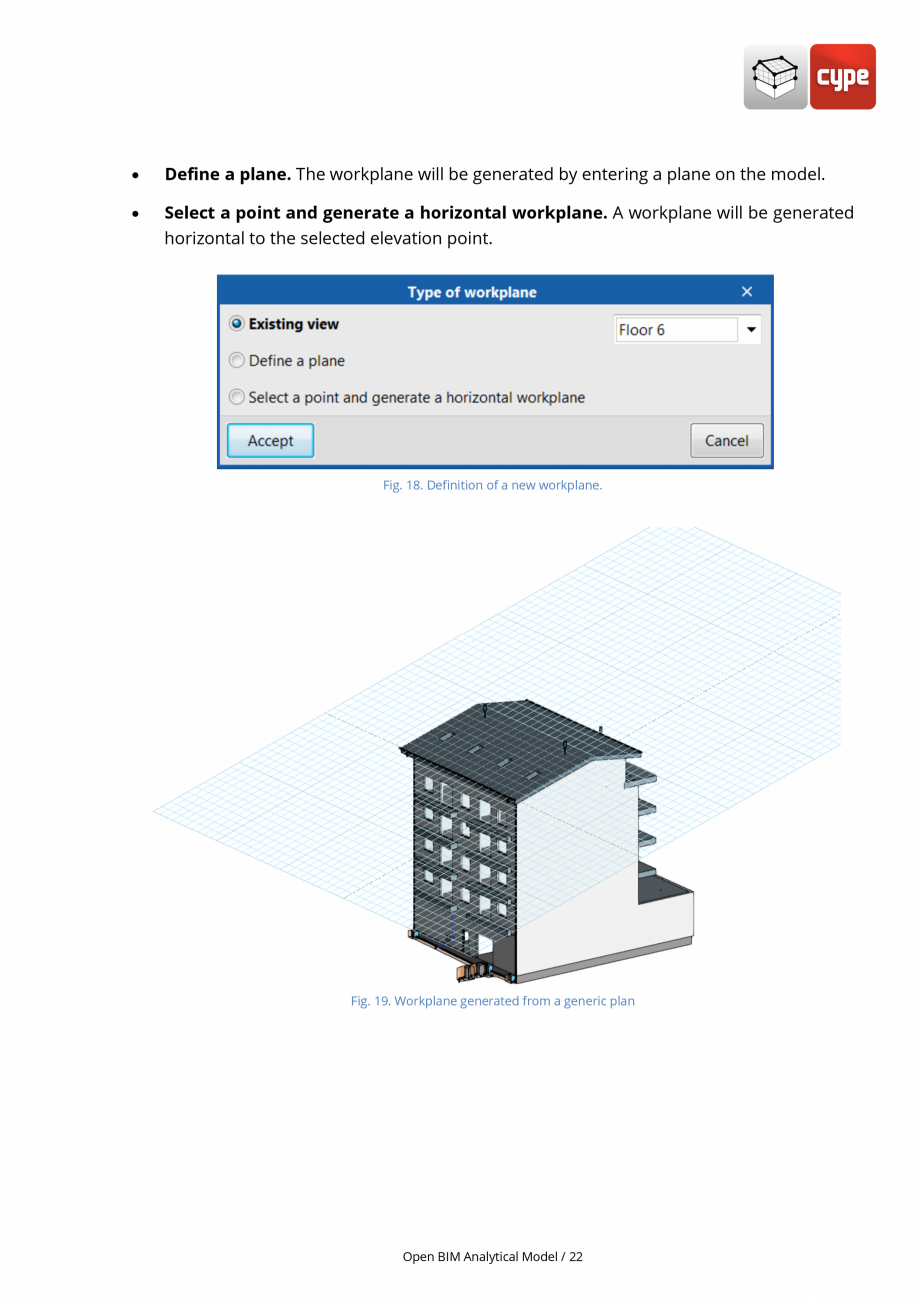 Pagina 22-Open BIM Analytical Model - Manual de utilizare CYPE Instructiuni montaj, utilizare Engleza ng this ...