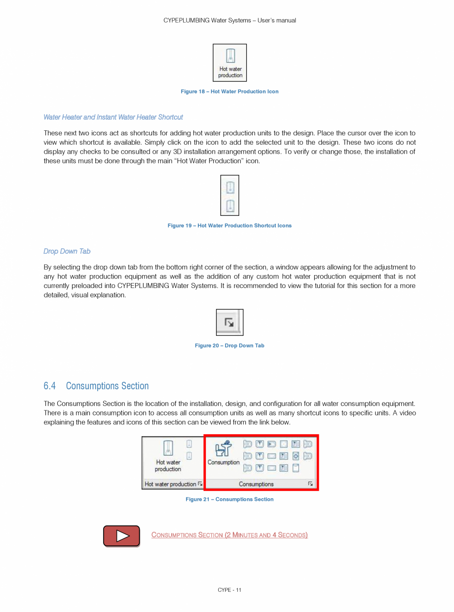 Pagina 11-CYPEPLUMBING Water Systems - Manual de utilizare CYPE Instructiuni montaj, utilizare Engleza ...