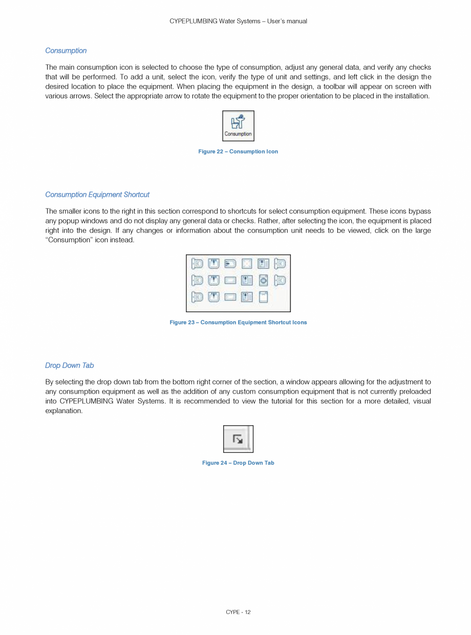Pagina 12-CYPEPLUMBING Water Systems - Manual de utilizare CYPE Instructiuni montaj, utilizare Engleza ttings ...