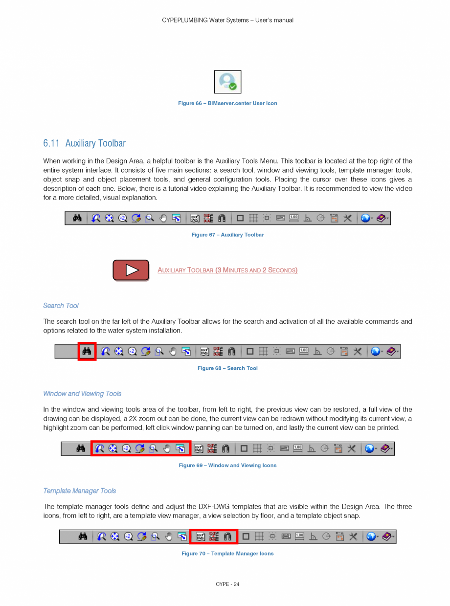 Pagina 24-CYPEPLUMBING Water Systems - Manual de utilizare CYPE Instructiuni montaj, utilizare Engleza lected ...