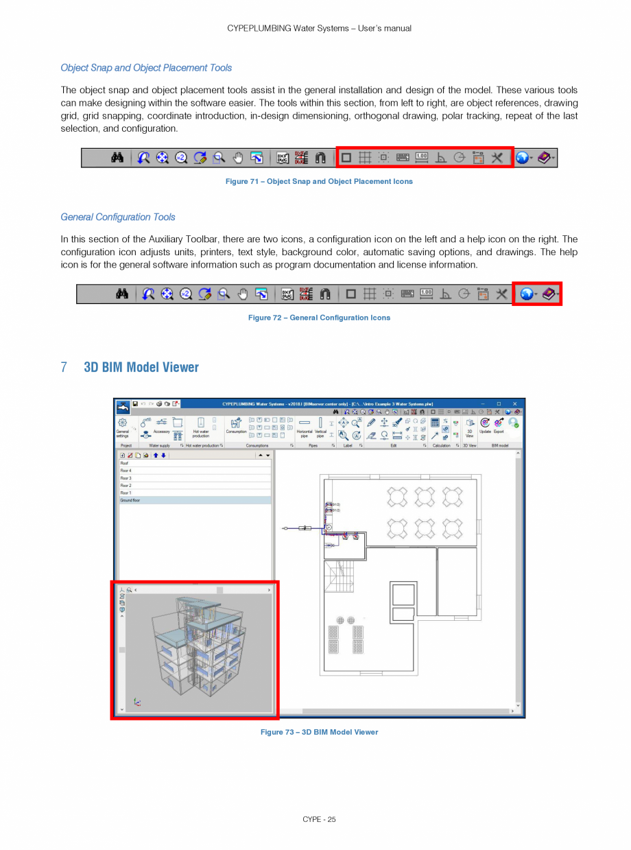 Pagina 25-CYPEPLUMBING Water Systems - Manual de utilizare CYPE Instructiuni montaj, utilizare Engleza rop...