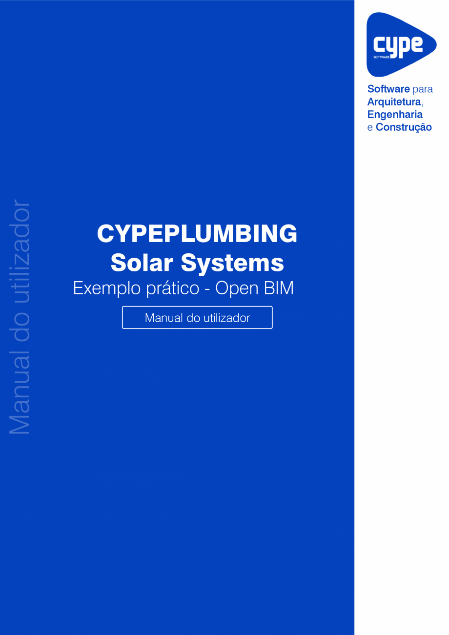 Pagina 1-CYPEPLUMBING Solar Systems - Manual de utilizare CYPE Instructiuni montaj, utilizare Engleza...
