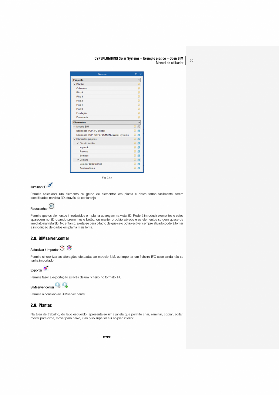 Pagina 20-CYPEPLUMBING Solar Systems - Manual de utilizare CYPE Instructiuni montaj, utilizare Engleza lizador...