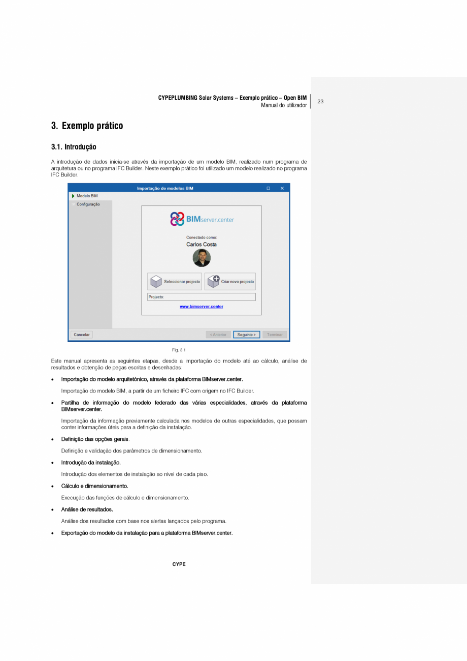 Pagina 23-CYPEPLUMBING Solar Systems - Manual de utilizare CYPE Instructiuni montaj, utilizare Engleza desenho...
