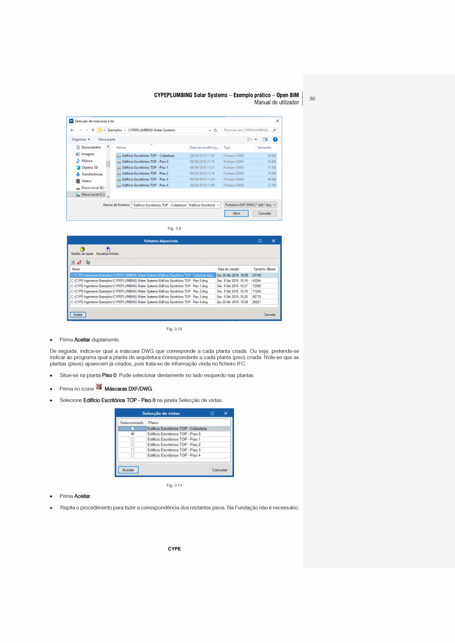 Pagina 30-CYPEPLUMBING Solar Systems - Manual de utilizare CYPE Instructiuni montaj, utilizare Engleza rá ser...