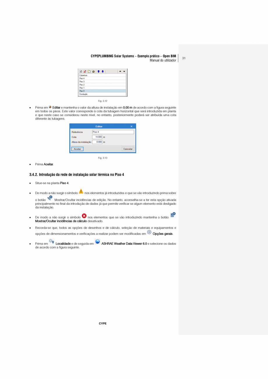 Pagina 31-CYPEPLUMBING Solar Systems - Manual de utilizare CYPE Instructiuni montaj, utilizare Engleza e...