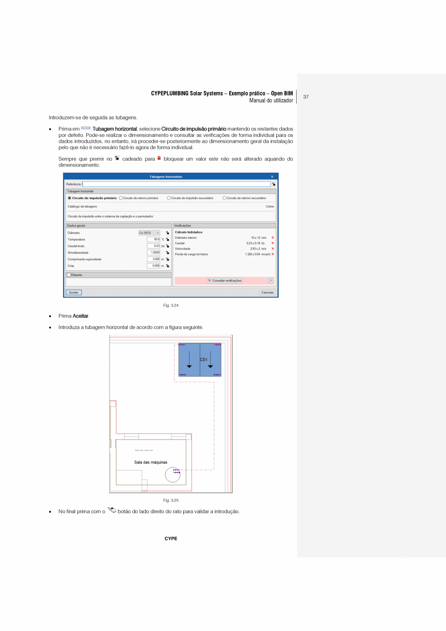 Pagina 37-CYPEPLUMBING Solar Systems - Manual de utilizare CYPE Instructiuni montaj, utilizare Engleza ra...