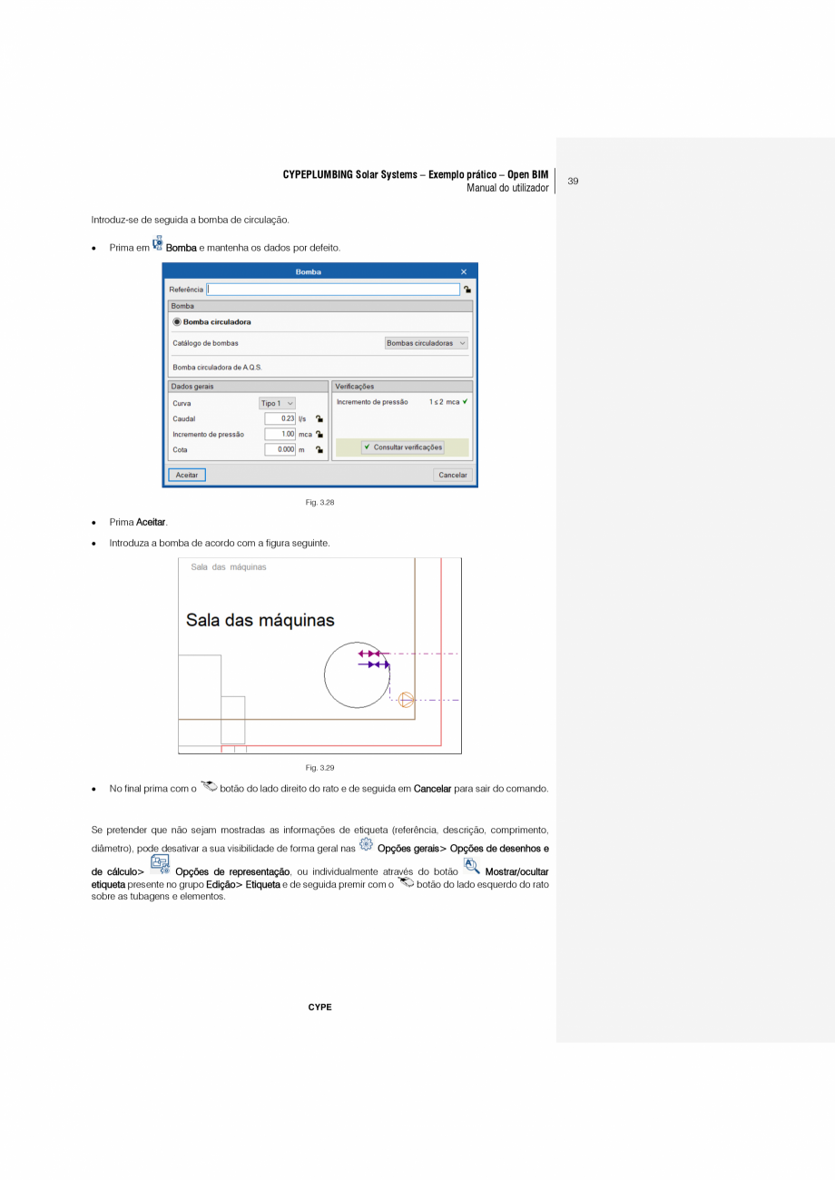 Pagina 39-CYPEPLUMBING Solar Systems - Manual de utilizare CYPE Instructiuni montaj, utilizare Engleza ...