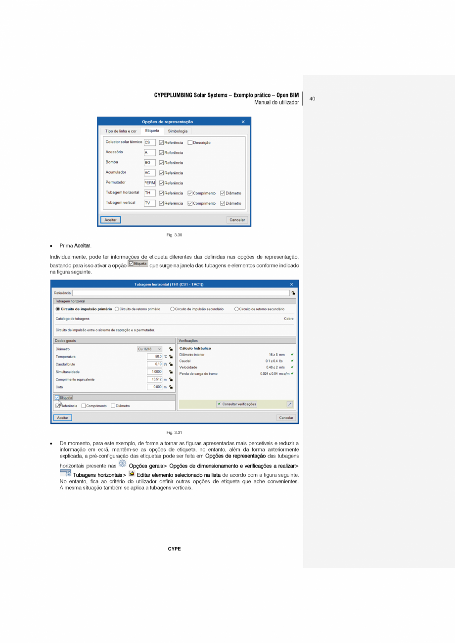 Pagina 40-CYPEPLUMBING Solar Systems - Manual de utilizare CYPE Instructiuni montaj, utilizare Engleza á que ...