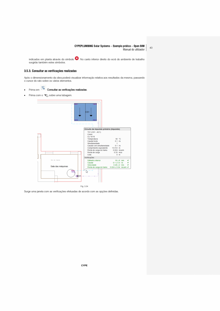 Pagina 43-CYPEPLUMBING Solar Systems - Manual de utilizare CYPE Instructiuni montaj, utilizare Engleza ...