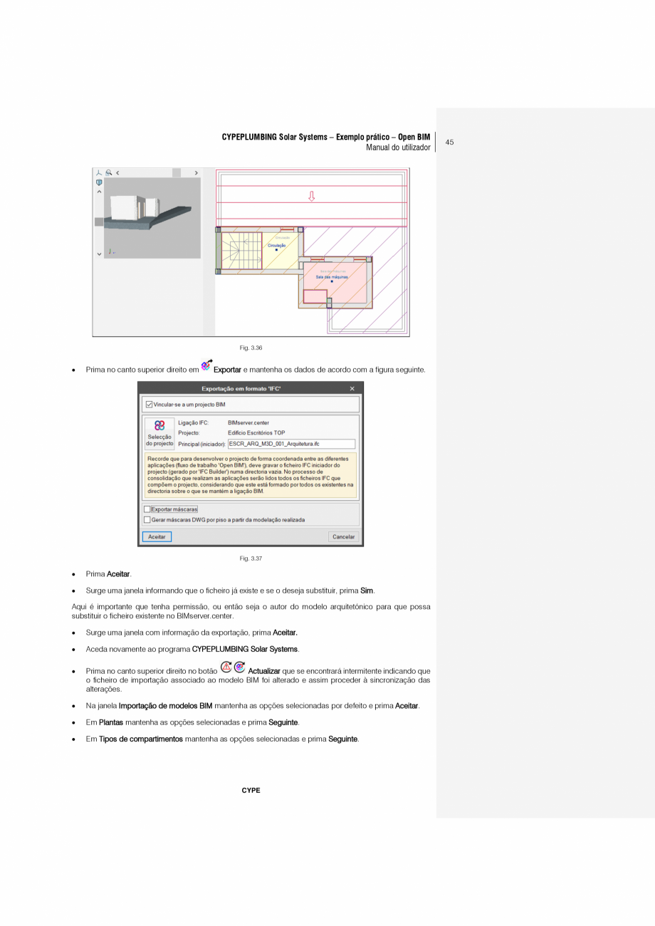 Pagina 45-CYPEPLUMBING Solar Systems - Manual de utilizare CYPE Instructiuni montaj, utilizare Engleza ões de...