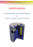 Separatoare de hidrocarburi din beton armat si polietilena GIMANI&MUFLE - Separatoare beton armat, Separatoare polietilena
