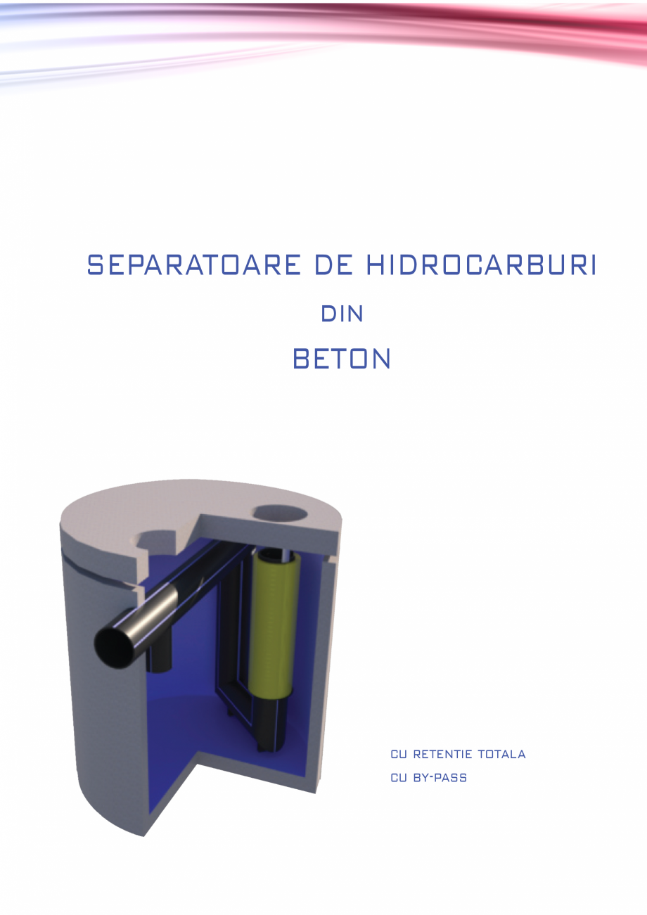 Pagina 2 - Separatoare de hidrocarburi din beton armat si polietilena GIMANI&MUFLE Separatoare...