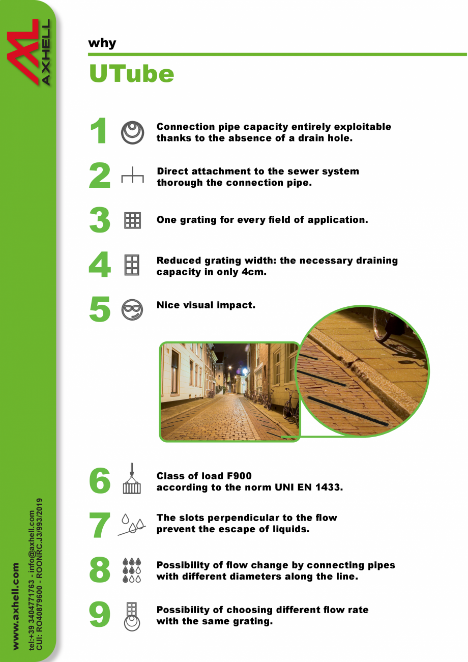 Pagina 2-Rigola Axhell Trafic 90 tone, clasa F900 GIMANI&MUFLE UTube Fisa tehnica Engleza o@axhell.com...