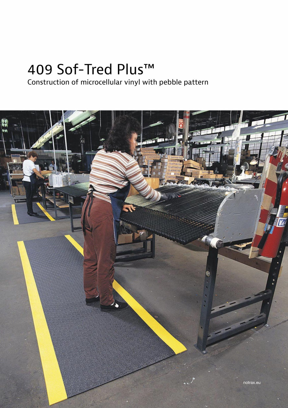 Pagina 1-Covor anti oboseala  COVORASE PROFESIONALE SOF-TRED Plus 409 Fisa tehnica Engleza 409 Sof-Tred...
