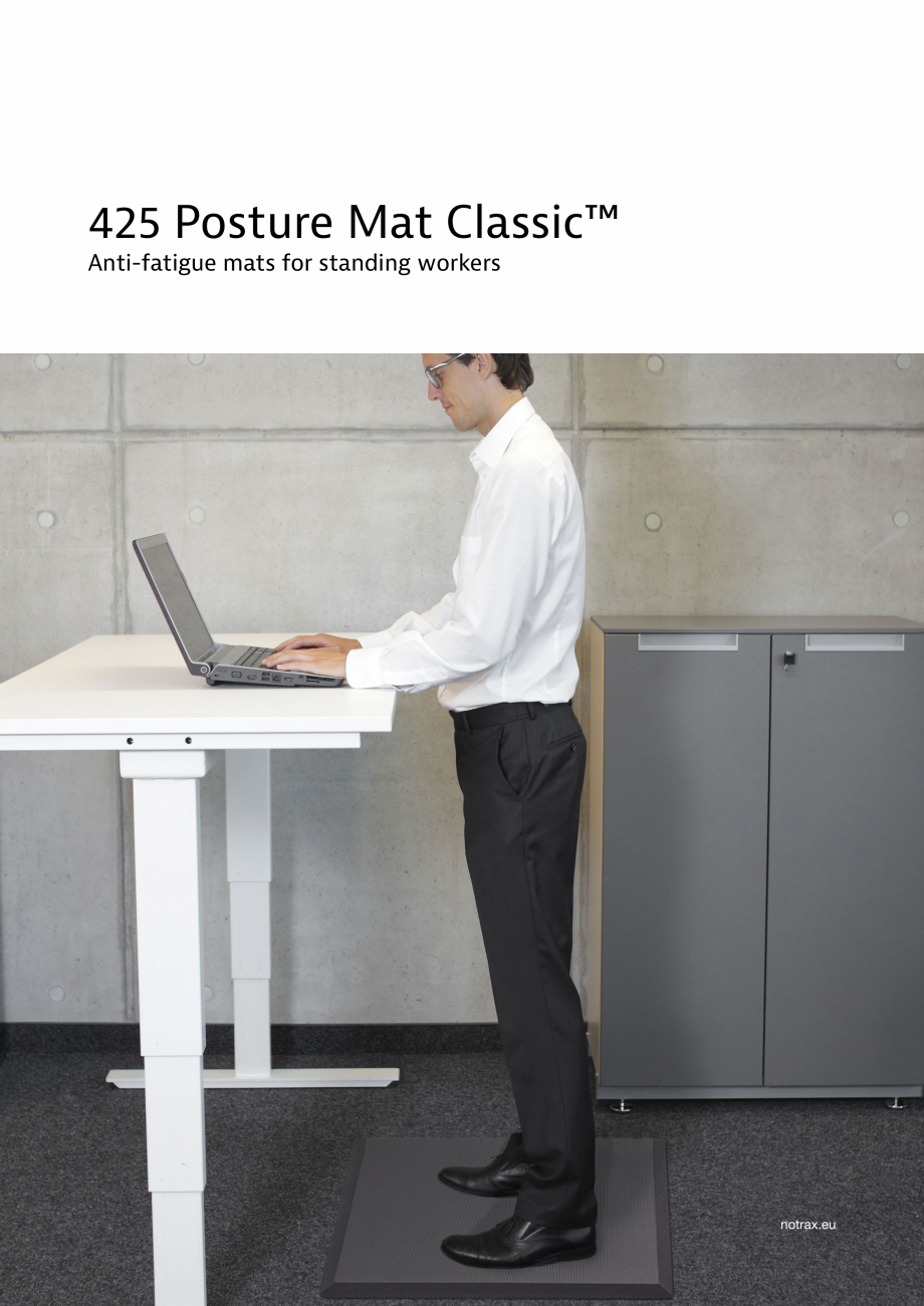 Pagina 1-Covor anti-oboseala COVORASE PROFESIONALE Posture Mat Classic 425 Fisa tehnica Engleza 425 Posture...