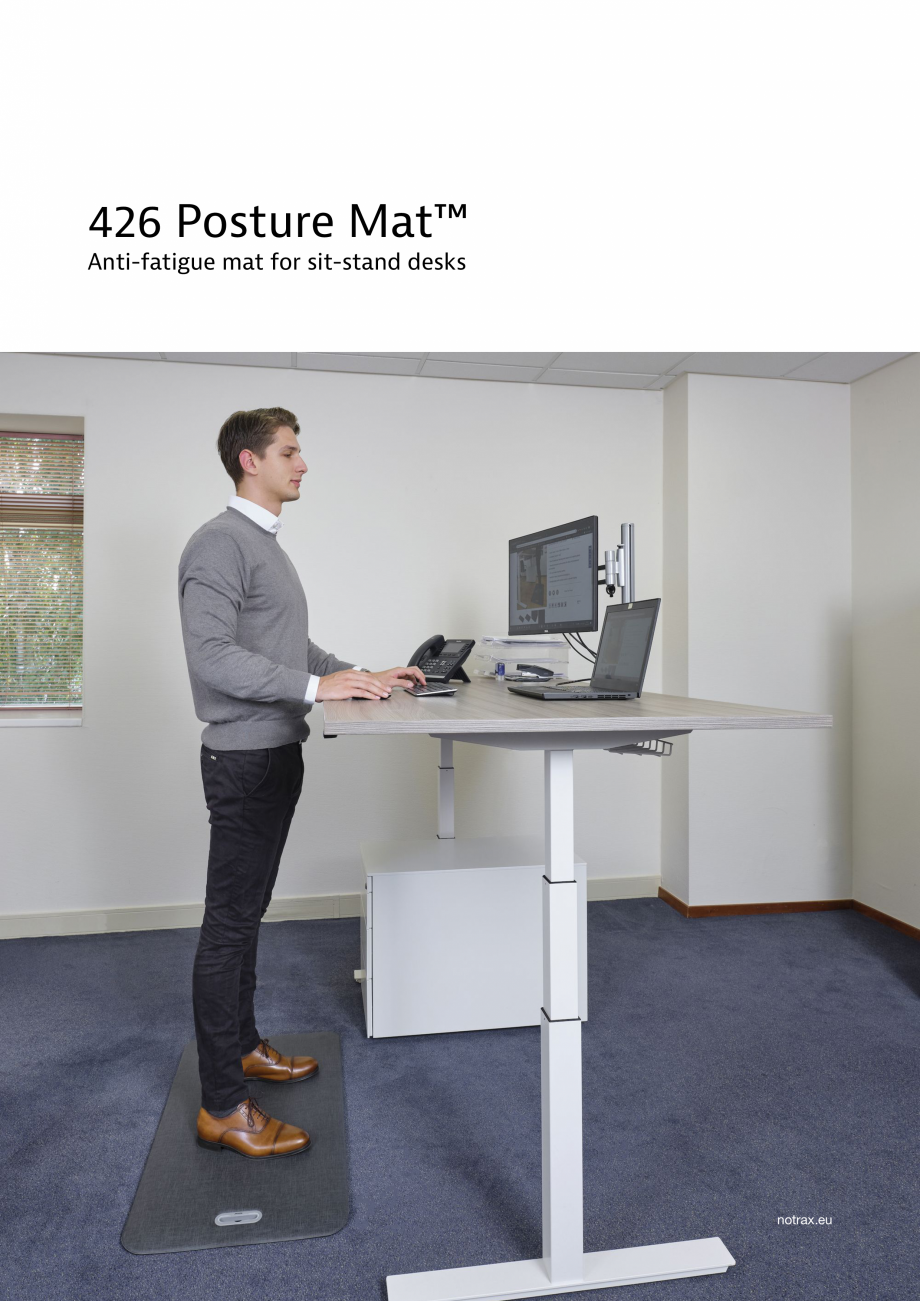 Pagina 1 - Covor anti-oboseala COVORASE PROFESIONALE Posture Mat Classic 426 Fisa tehnica Engleza...