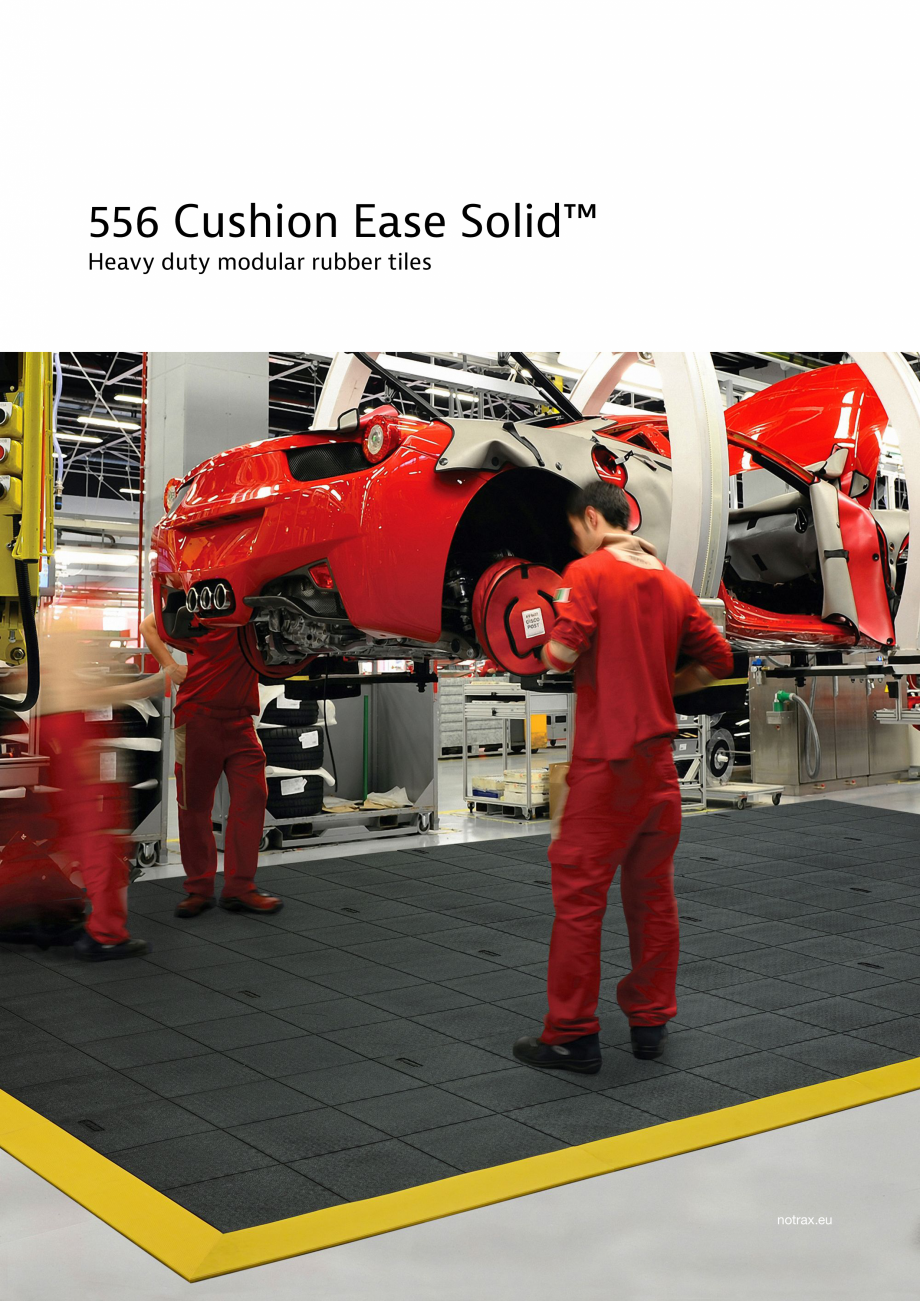 Pagina 1-Covor ergonomic COVORASE PROFESIONALE CUSHION EASE SOLID 556  Fisa tehnica Engleza 556 Cushion Ease ...