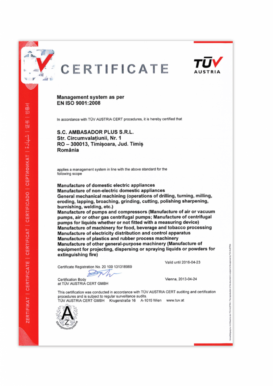 Pagina 3-Catalog Eltim - Bunuri de larg consum  Catalog, brosura Engleza 